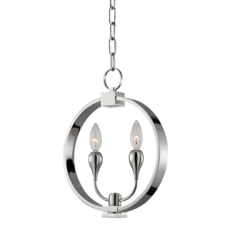 Dresden Pendant with Polished Nickel Finish