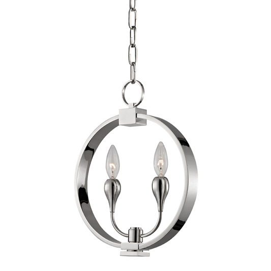 Dresden Pendant with Polished Nickel Finish
