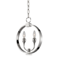 Dresden Pendant with Polished Nickel Finish