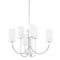 Harlem Chandelier with Polished Nickel Finish