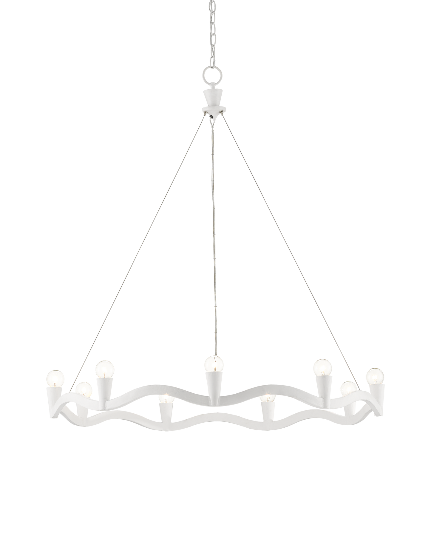 Serpentina White Chandelier