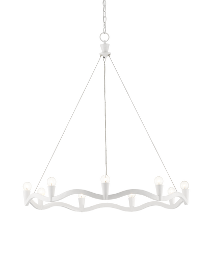Serpentina White Chandelier