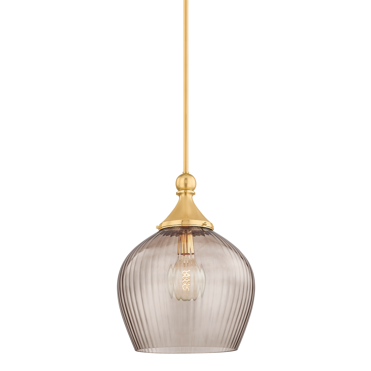 CHATTON Pendant with AGED BRASS Finish