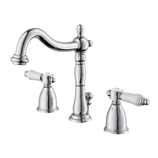 Bel-Air Widespread Bathroom Faucet in Polished Chrome