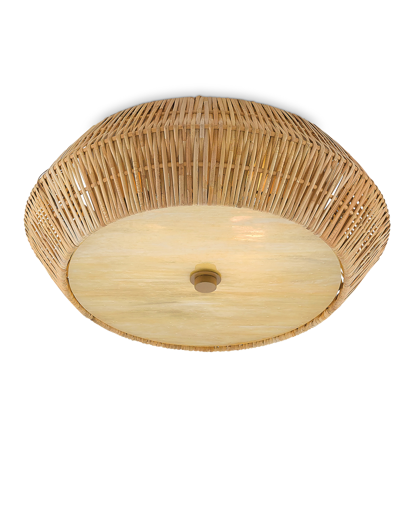 Antibes Natural Flush Mount