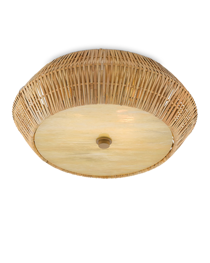 Antibes Natural Flush Mount