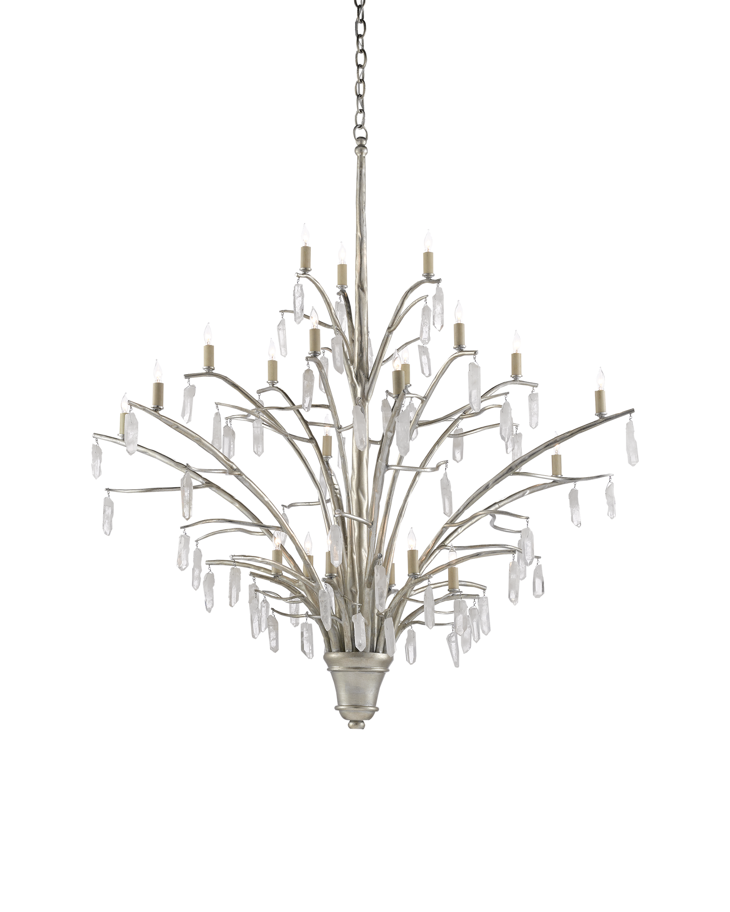 Raux Silver Chandelier