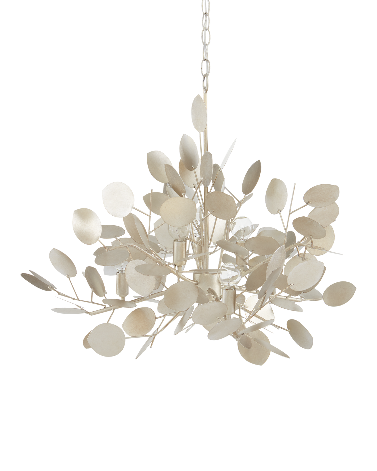 Lunaria Large Silver Chandelier