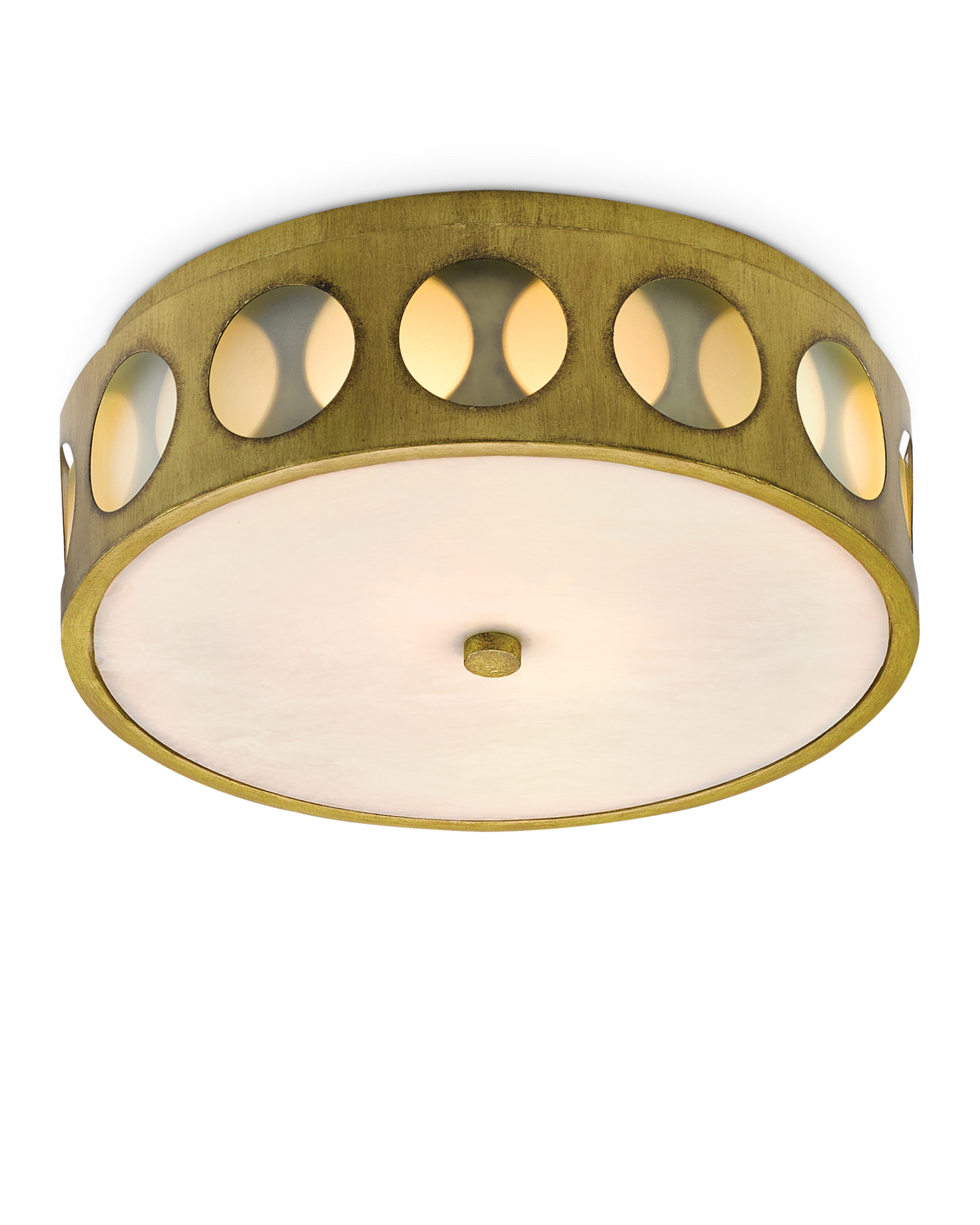 Go-Go Brass Flush Mount