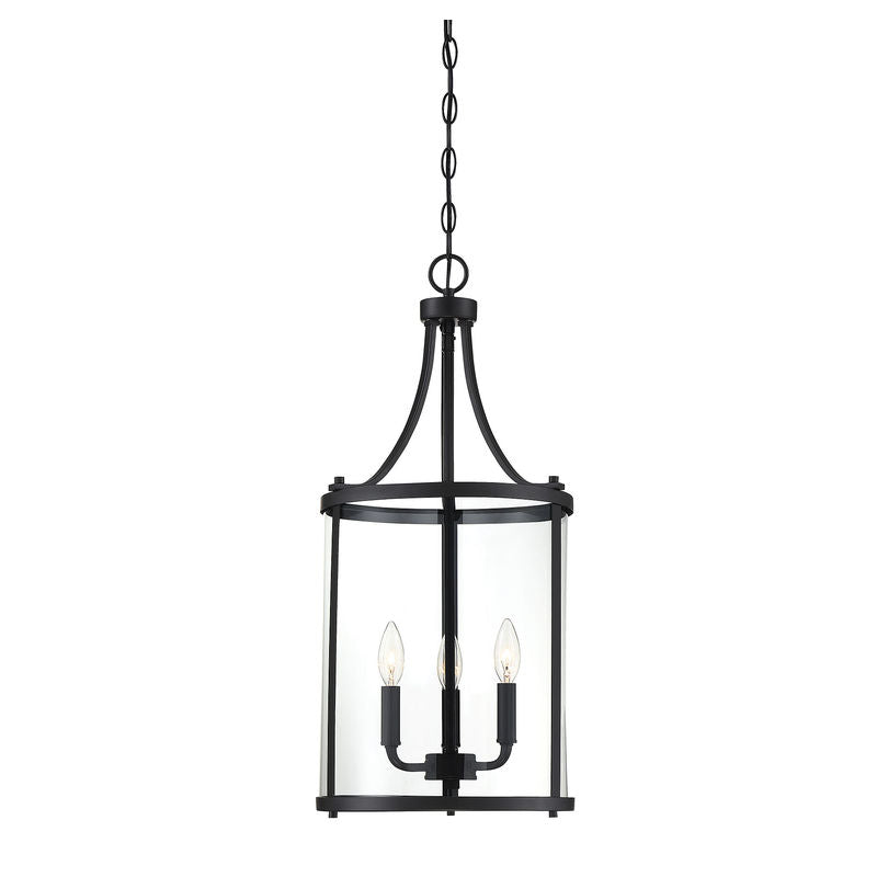 Penrose 3-Light Pendant in Black Black
