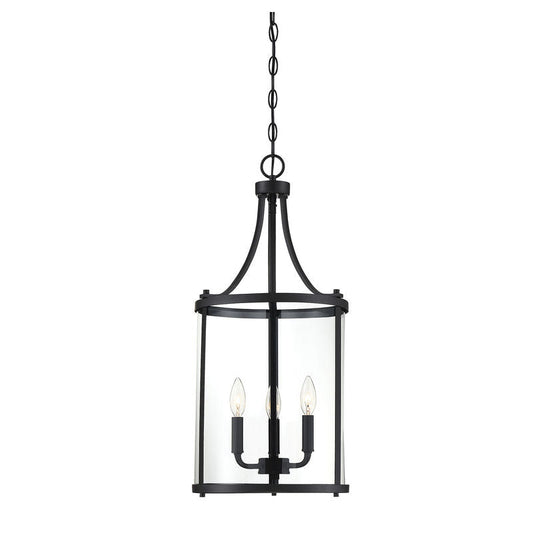 Penrose 3-Light Pendant in Black Black