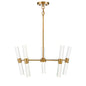 Arlon 10-Light LED Pendant in Warm Brass Warm Brass