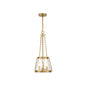 Crawford 3-Light Pendant in Warm Brass Warm Brass