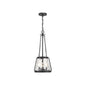 Crawford 3-Light Pendant in Matte Black Matte Black