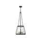 Crawford 4-Light Pendant in Matte Black Matte Black