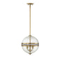 Stirling 3-Light Pendant in Warm Brass Warm Brass