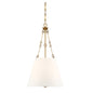 Austin 4-Light Pendant in Warm Brass Warm Brass