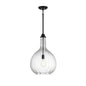 Brandon 1-Light Pendant in Matte Black Matte Black