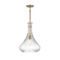 Bristo 1-Light Pendant in Warm Brass Warm Brass