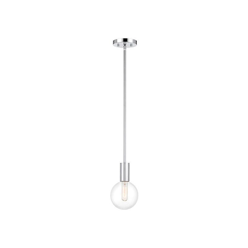 Wright 1-Light Mini-Pendant in Chrome Chrome