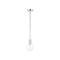 Wright 1-Light Mini-Pendant in Chrome Chrome
