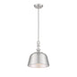 Berg 1-Light Pendant in Satin Nickel Satin Nickel