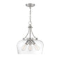 Octave 3-Light Pendant in Satin Nickel Satin Nickel