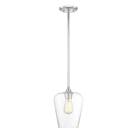Octave 1-Light Pendant in Polished Chrome Polished Chrome