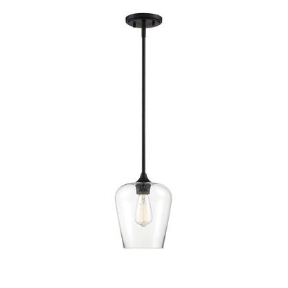 Octave 1-Light Pendant in Black