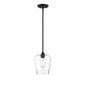 Octave 1-Light Pendant in Black
