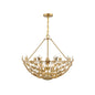 Birch 6-Light Pendant in Burnished Brass Burnished Brass