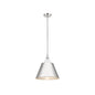 Willis 1-Light Pendant in Polished Nickel Polished Nickel