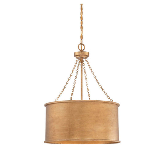 Rochester 4-Light Pendant in Gold Patina Gold Patina
