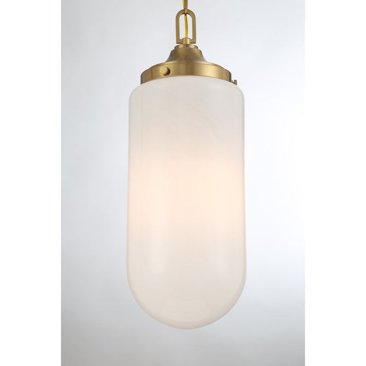 Bryant 3-Light Pendant in Warm Brass