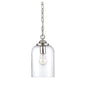 Bally 1-Light Pendant in Polished Nickel Polished Nickel