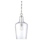 Franklin 1-Light Pendant in Polished Nickel Polished Nickel