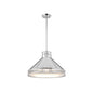 Seagram 3-Light Pendant in Polished Nickel Polished Nickel