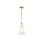Bristol 1-Light Pendant in Warm Brass Warm Brass