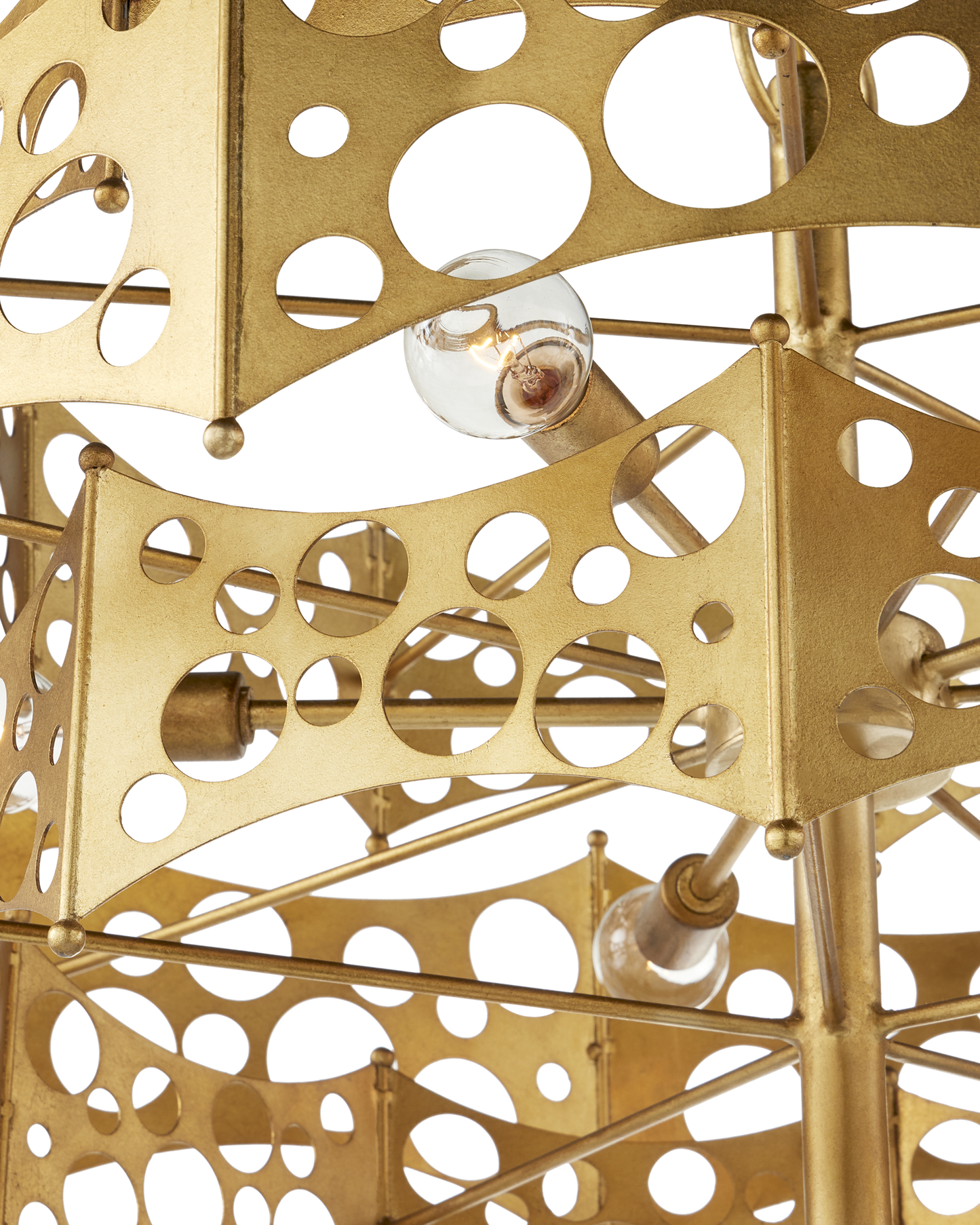 Emmental Gold Chandelier