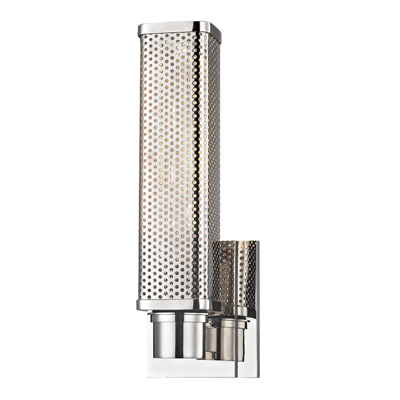 Gibbs Wall Sconce with Polished Nickel Finish