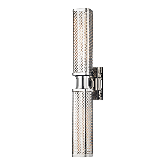 Gibbs Wall Sconce with Polished Nickel Finish
