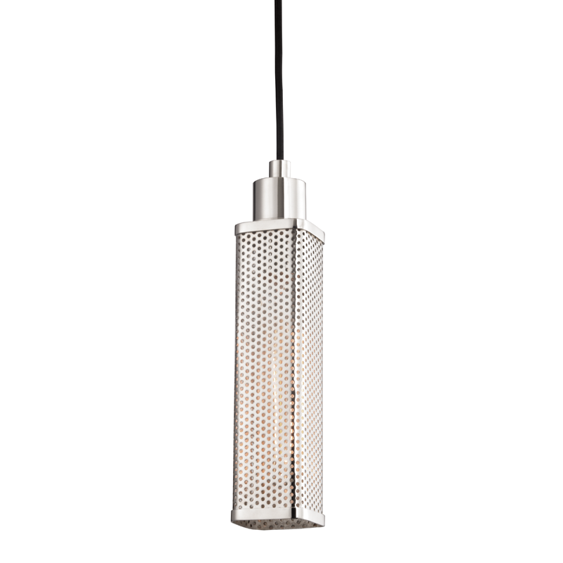 Gibbs Pendant with Polished Nickel Finish