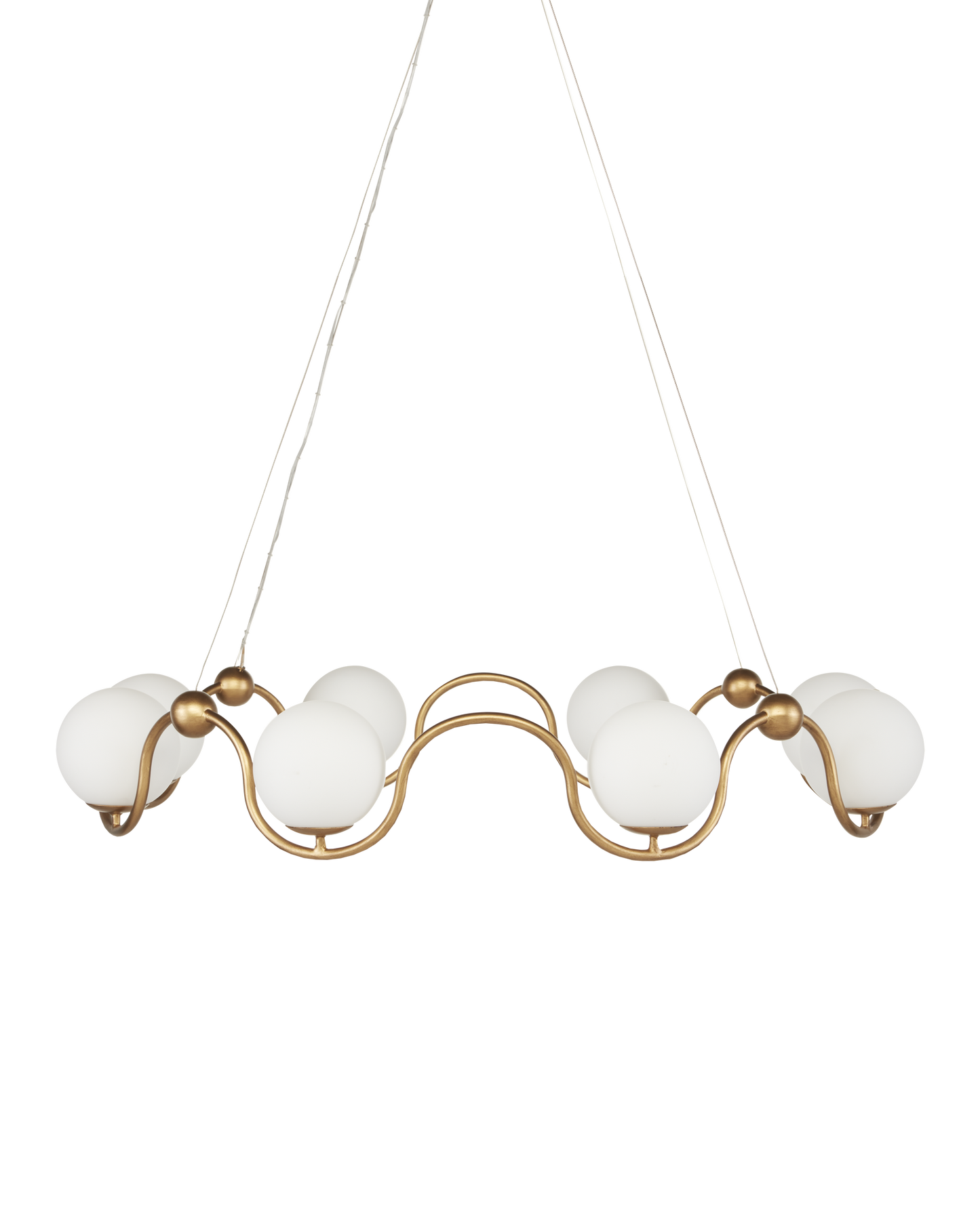 Equilibrium Brass Chandelier