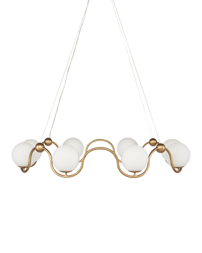 Equilibrium Brass Chandelier