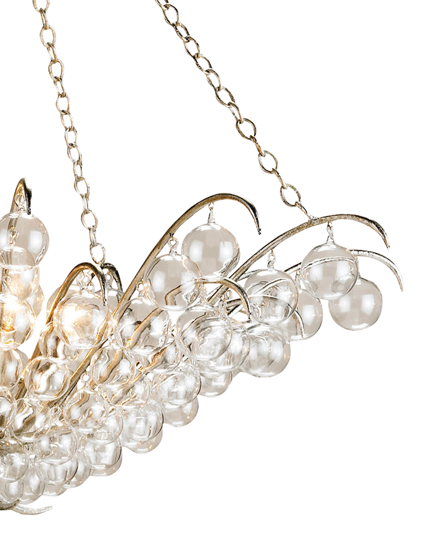 Quantum Silver Chandelier