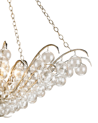 Quantum Silver Chandelier