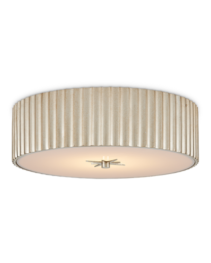 Caravel Silver Flush Mount