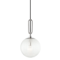 Jewett Pendant with Polished Nickel Finish