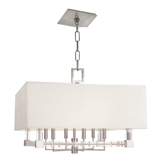 Alpine Chandelier with Polished Nickel Finish