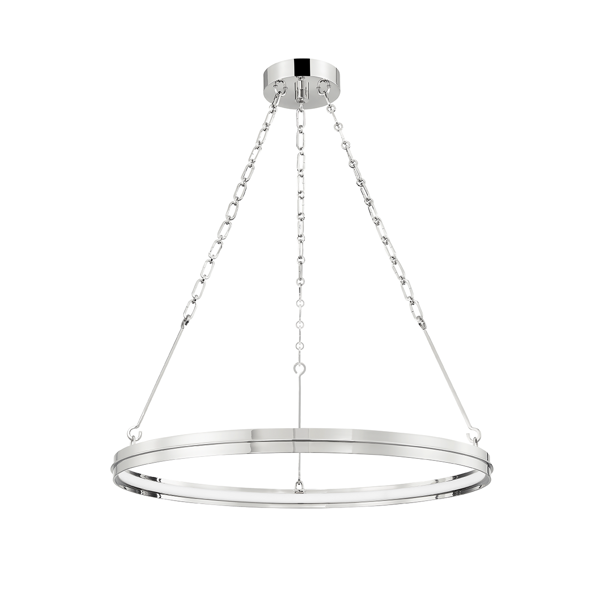 Rosendale Chandelier with Polished Nickel Finish